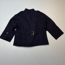 Load image into Gallery viewer, unisex Oobi, lined navy cotton jacket, GUC, size 2-3,  