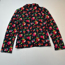 Load image into Gallery viewer, Girls Blue Zoo, colourful floral cotton lightweight jacket, EUC, size 12,  