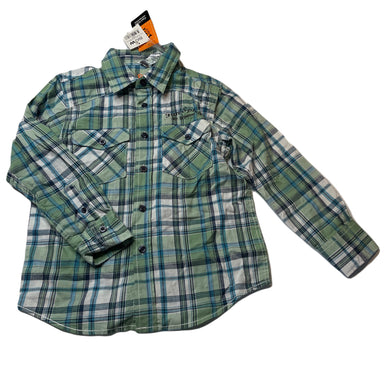Boys Fun Spirit, lightweight cotton long sleeve shirt, NEW, size 6,  
