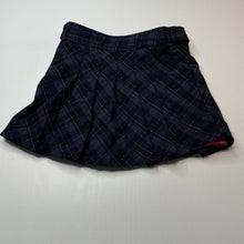 Load image into Gallery viewer, Girls Barbie, lined wool blend skirt, adjustable, L: 30.5cm, GUC, size 7,  