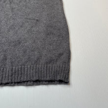 Load image into Gallery viewer, Girls L&amp;D, grey cotton/wool knit skirt, elasticated, L: 36.5cm, EUC, size 12,  