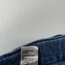 Load image into Gallery viewer, Girls Miss Understood, blue stretch denim shorts, adjustable, FUC, size 8,  