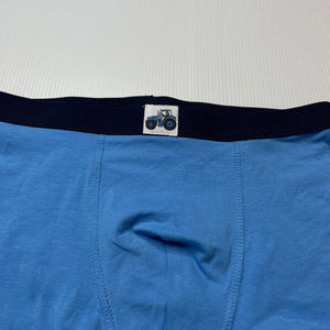 Boys H&M, blue undershorts, elasticated, EUC, size 9-10,  