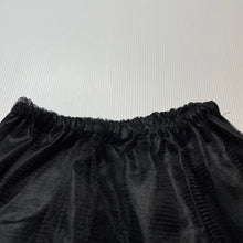 Load image into Gallery viewer, Girls black, Halloween skirt, elasticated, GUC, size 3-4,  