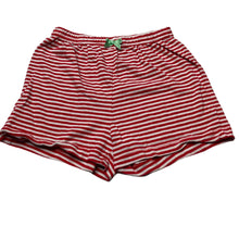 Load image into Gallery viewer, Girls Target, red &amp; white stripe coton pyjama shorts, GUC, size 4,  