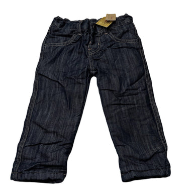 Girls Charlie & Me, lined denim pants, adjustable, Inside leg: 29.5cm, NEW, size 2,  
