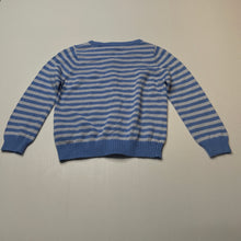 Load image into Gallery viewer, Girls Pumpkin Patch, striped knitted cotton cardigan, EUC, size 1,  