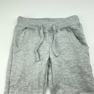 unisex Como Kids, fleece lined track pants, elasticated, Inside leg: 35cm, EUC, size 3,  