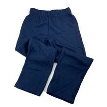 Load image into Gallery viewer, Boys Emerson, navy fleece lined track pants, elasticated, Inside leg: 48.5cm, GUC, size 6,  