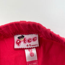 Load image into Gallery viewer, Girls Q tee, cropped leggings, elasticated, Inside leg: 23cm, GUC, size 4-5,  