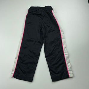 Girls Nike, lightweight track pants, elasticated, Inside leg: 36cm, GUC, size 3,  