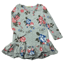 Load image into Gallery viewer, Girls Lily &amp; Dan, floral cotton casual dress, FUC, size 3, L: 47cm