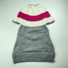 Load image into Gallery viewer, Girls knitted, short sleeve dress, EUC, size 2, L: 47cm