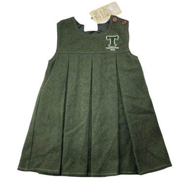 Girls TRUSSARDI Kid, lined soft feel wool blend dress, pockets, NEW, size 4, L: 50cm