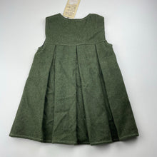 Load image into Gallery viewer, Girls TRUSSARDI Kid, lined soft feel wool blend dress, pockets, NEW, size 4, L: 50cm
