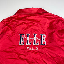 Load image into Gallery viewer, Girls ELLE PARIS, cotton lined lightweight jacket/coat, L: 61cm, armpit to armpit: 39cm, shoulder to cuff: 34.5cm, FUC, size 4-5,  