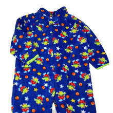 Load image into Gallery viewer, unisex Snugtime, fleece winter all-in-one pyjamas, EUC, size 2,  