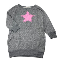 Load image into Gallery viewer, Girls Milkshake, soft feel knit sweater dress, EUC, size 5, L: 48cm at front