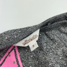 Load image into Gallery viewer, Girls Milkshake, soft feel knit sweater dress, EUC, size 5, L: 48cm at front