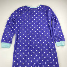 Load image into Gallery viewer, Girls Carters, lightweight fleece all-in-one pyjamas, EUC, size 4,  
