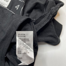 Load image into Gallery viewer, Girls Active &amp; Co, black ballet / dance leotard, GUC, size 4,  