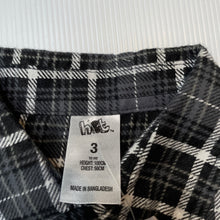 Load image into Gallery viewer, Boys H&amp;T, flannel cotton long sleeve shirt, EUC, size 3,  