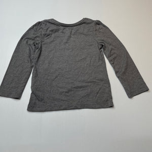 Girls Young Dimension, soft feel long sleeve top, EUC, size 3-4,  