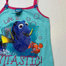 Load image into Gallery viewer, Girls Disney, Finding Dory stretchy singlet top, EUC, size 4,  