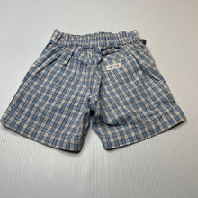 Load image into Gallery viewer, Boys purebaby, lightweight organic cotton shorts, elasticated, EUC, size 00,  