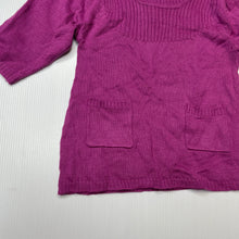 Load image into Gallery viewer, Girls Dymples, lightweight knit casual dress, GUC, size 00, L: 32cm