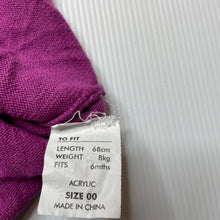 Load image into Gallery viewer, Girls Dymples, lightweight knit casual dress, GUC, size 00, L: 32cm