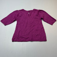 Load image into Gallery viewer, Girls Dymples, lightweight knit casual dress, GUC, size 00, L: 32cm