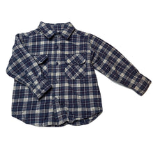 Load image into Gallery viewer, Boys Target, flannel cotton long sleeve shirt, EUC, size 2,  