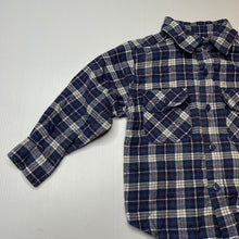 Load image into Gallery viewer, Boys Target, flannel cotton long sleeve shirt, EUC, size 2,  