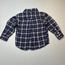 Load image into Gallery viewer, Boys Target, flannel cotton long sleeve shirt, EUC, size 2,  