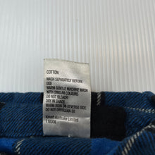 Load image into Gallery viewer, Boys H&amp;T, flannel cotton long sleeve shirt, GUC, size 2,  