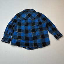 Load image into Gallery viewer, Boys H&amp;T, flannel cotton long sleeve shirt, GUC, size 2,  