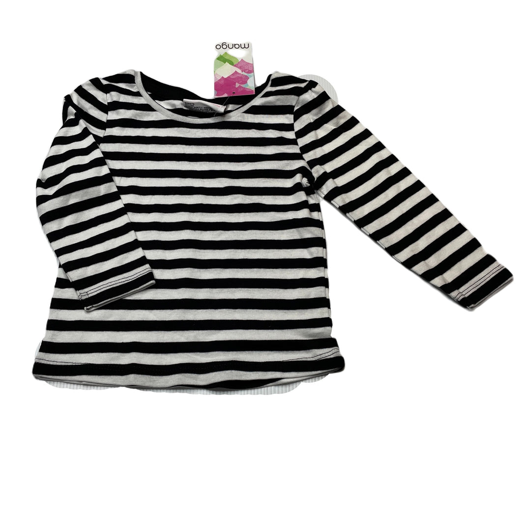 Girls Mango, lightweight cotton long sleeve top, NEW, size 2,  