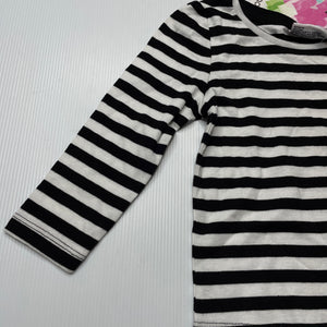 Girls Mango, lightweight cotton long sleeve top, NEW, size 2,  