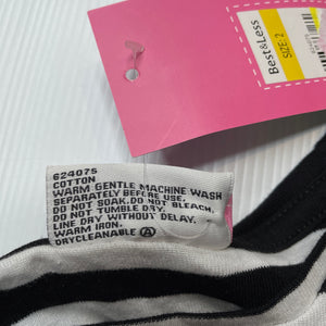 Girls Mango, lightweight cotton long sleeve top, NEW, size 2,  
