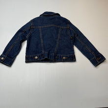 Load image into Gallery viewer, Girls LUCKY BRAND, blue stretchy denim jacket, poppers, EUC, size 2,  