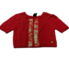 Load image into Gallery viewer, Girls Sista, lightweight knit short sleeve cardigan / top, NEW, size 6,  