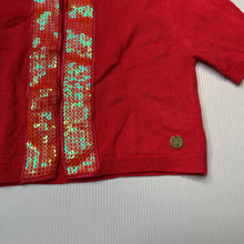 Load image into Gallery viewer, Girls Sista, lightweight knit short sleeve cardigan / top, NEW, size 6,  
