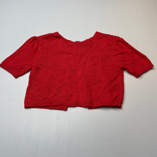 Load image into Gallery viewer, Girls Sista, lightweight knit short sleeve cardigan / top, NEW, size 6,  