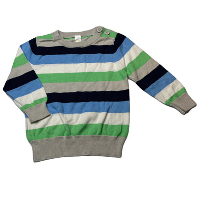 Boys Dymples, lightweight knitted cotton sweater, FUC, size 1,  