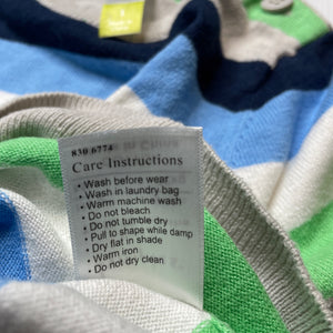 Boys Dymples, lightweight knitted cotton sweater, FUC, size 1,  