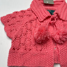Load image into Gallery viewer, Girls Mayoral, pink knitted short sleeve sweater top, NEW, size 2,  