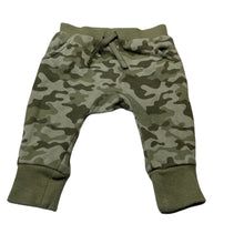 Load image into Gallery viewer, unisex Target, fleece lined camo print bottoms, elasticated, GUC, size 00,  