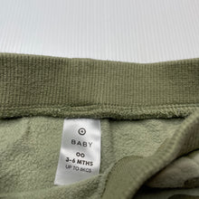 Load image into Gallery viewer, unisex Target, fleece lined camo print bottoms, elasticated, GUC, size 00,  