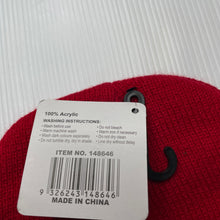 Load image into Gallery viewer, unisex Soft &amp; Cosy, red knitted hat / beanie, NEW, size 2-4,  